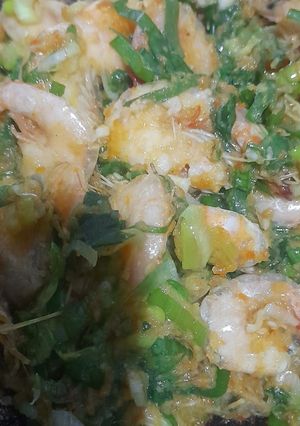 Foto resep Sambal Udang Daun Bawang