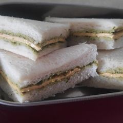 Chutney Cheese Sandwich 😋 A picture of Chutney Cheese Sandwich 😋.