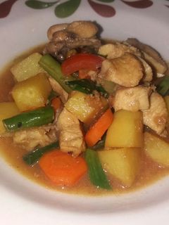 Foto resep Semur ayam sayur pelangi