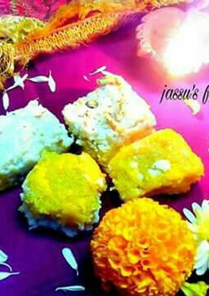 A picture of Sev barfi.