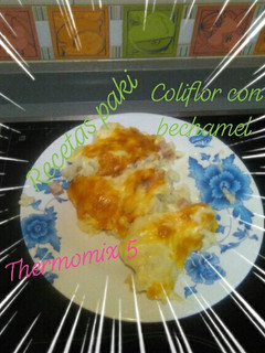 Una foto de Coliflor 💠con bechamel 🍴en la Thermomix5 💠🍴