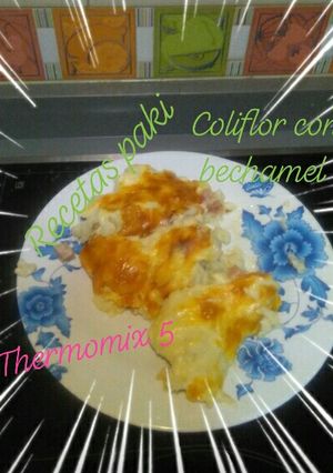 Una foto de Coliflor 💠con bechamel 🍴en la Thermomix5 💠🍴