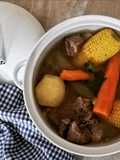 Brodo di carne con pannocchie di granturco 🌷