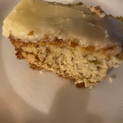 A picture of Banana bread brownies.