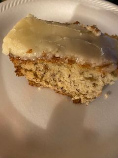 A picture of Banana bread brownies.