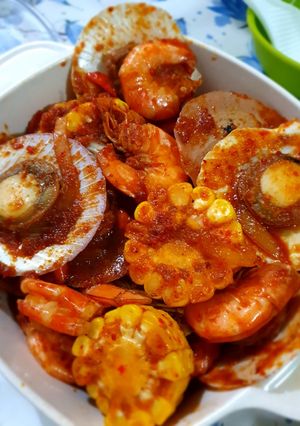 Foto resep Kerang udang saus padang
