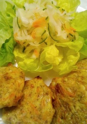 Zöldséges húspogácsák recept fotója