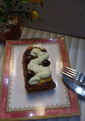 Foto resep Matcha Cream Toast