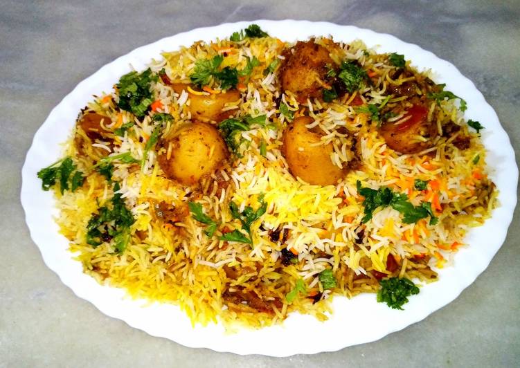 Aloo dum biryani