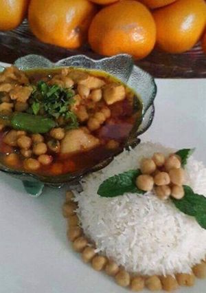 A picture of Chicken Chickpeas.