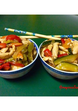 Una foto de Chop Suey de pollo