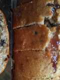 Glazed walnut raisin Cake