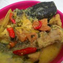 A picture of Mangut Lele Tahu.