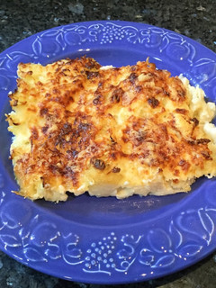 Una foto de Coliflor al horno gratinada