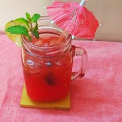 A picture of Virgin Watermelon Mocktail.