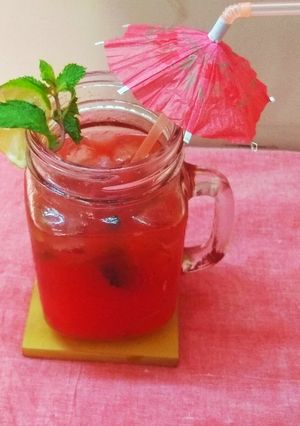 A picture of Virgin Watermelon Mocktail.