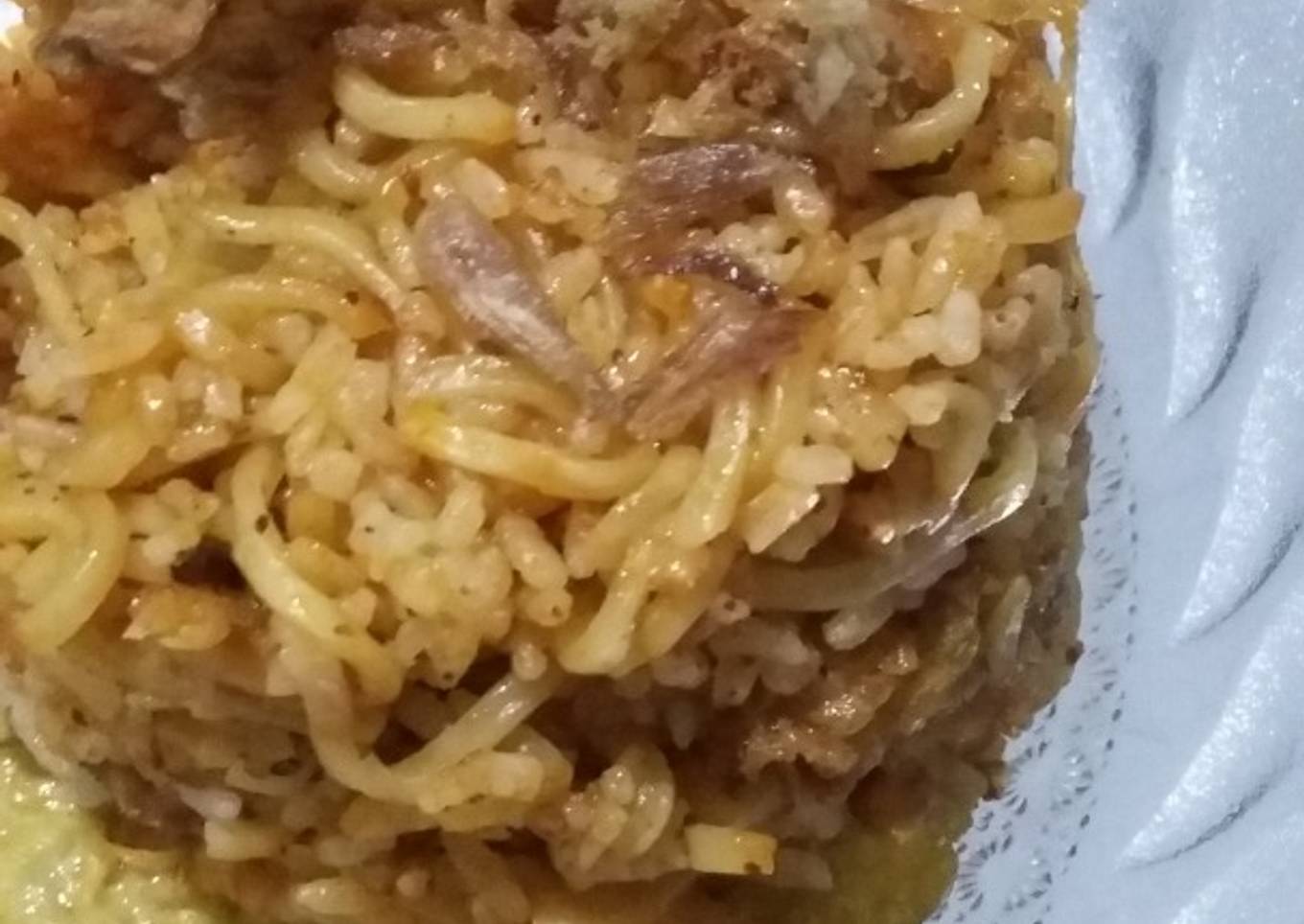 Nasgor mie pedas (no ribet)