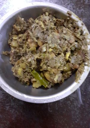 চিংড়িমাছ দিয়ে মোচার সব্জি (Chingri mach diye mocha ghonto recipeb in Bengali) রেসিপির প্রধান ছবি