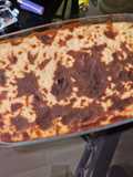 Canelones de carne con bechamel