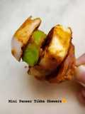 Mini Paneer Tikka Skewers