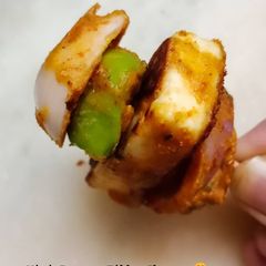 A picture of Mini Paneer Tikka Skewers.