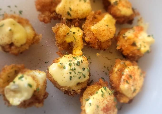 Variety to Preparing Appetizing Deep Fried Deviled Quail Eggs
