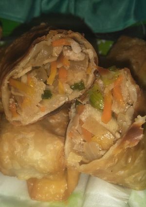 Foto resep Vegetable Spring Roll