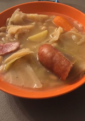 Une photo de Potée lorraine à ma façon (en cocotte minute)