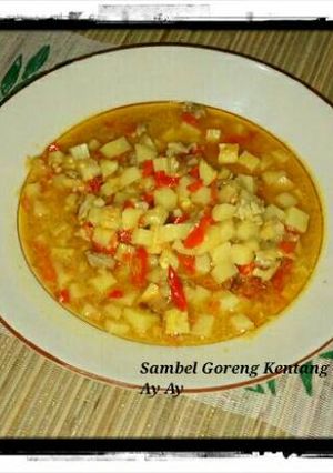 Foto resep Sambel Goreng Kentang Tahu Daging
