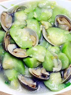 【厚生廚房】絲瓜炒蛤蜊 的食譜成品照片