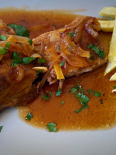 Una foto de Costillar de cerdo estilo Thai