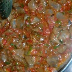 A picture of Liver wet fry.