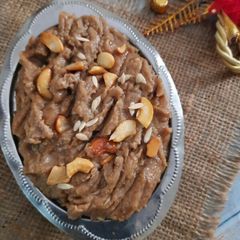 A picture of Pearl millet halwa.