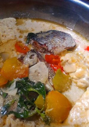 Foto resep Tongkol kuah santan kemangi