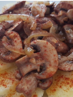 Una foto de Champiñones a la gallega (a mi manera)