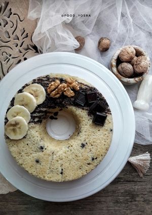 عکسی از دستور کیک کشمشی