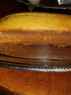 Una foto de Budín de limón esponjoso