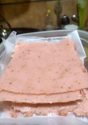Una foto de Jamón vegano