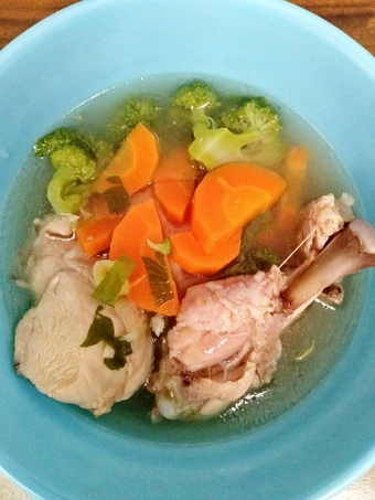 Cara Mudah Menyiapkan Resep Sup Ayam penuh kebahagiaan ❤️ yang Enak Banget Anti Ribet, Lezat Sekali