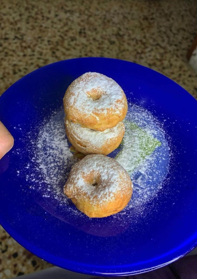 Una foto de Rosquillas de naranja súper esponjosas 🥯🍊