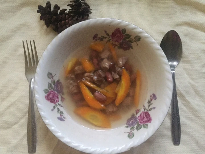 Langkah Gampang Menyiapkan Resep Sup Kacang Merah dengan Daging Sapi &amp;amp; Wortel Anti Ribet, Lezat Sekali