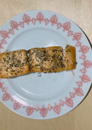 氣炸鮭魚菲力 的食譜成品照片