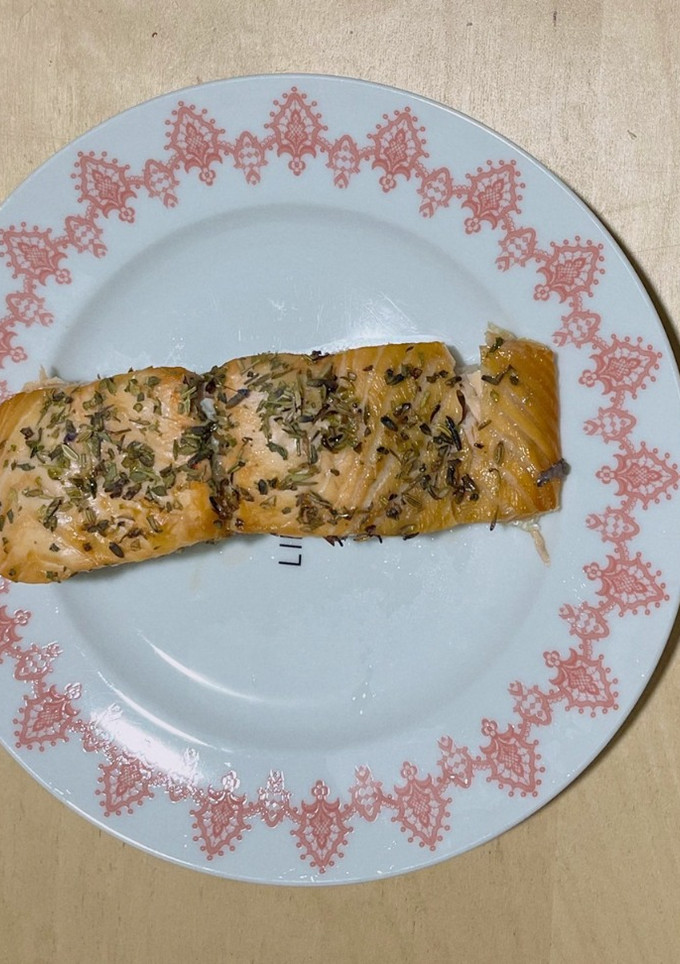 氣炸鮭魚菲力 的食譜成品照片