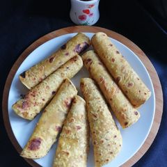 A picture of Masala paratha.