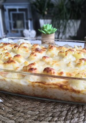 Une photo de Gratin de chou-fleur et pommes de terre