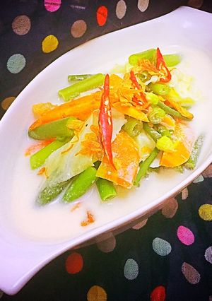 Foto resep Lodeh Manis Bunga Bawang
