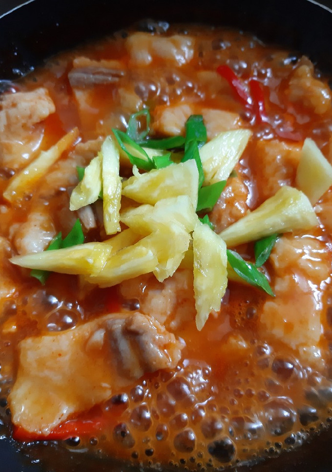 Foto resep Dori Asam Manis Diet (131 kkal/porsi)