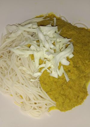 รูปของ ขนมจีนน้ำยาปักษ์ใต้ (Southern Thai Fish Curry with Rice Noodles)
