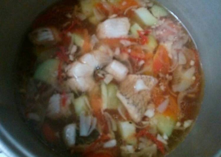 Bahan Membuat Gurame wortel dan labu untuk balita juga Lezat