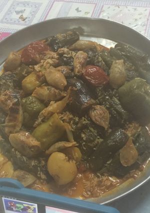 صورة لوصفة الدولمة العراقية